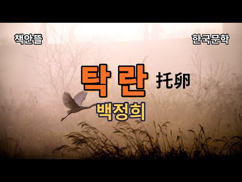 [오디오북] 탁란 | 백정희 |한국문학 |소설낭독 | 책읽는여자책안뜰 | 편안하게듣는문학 | 중간광고없는