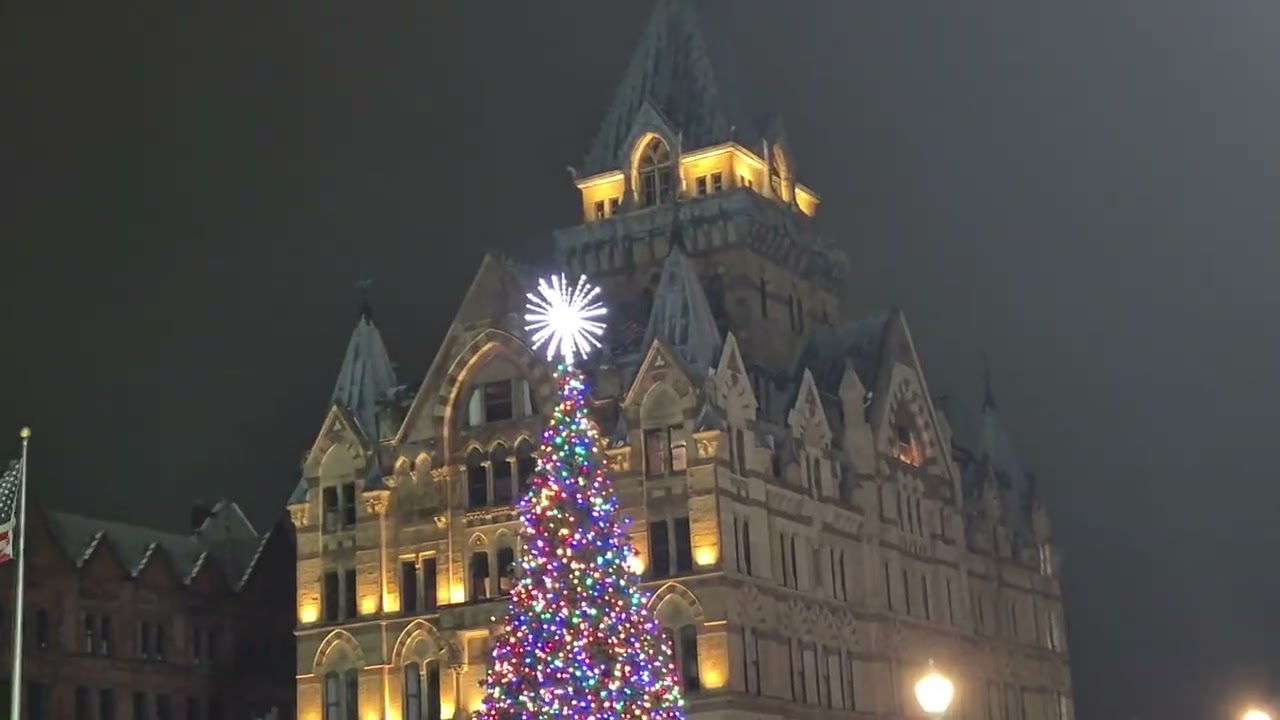 Clinton Square Xmas. 