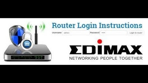 How To change  Edimax Router Wifi Password 2019 *new tips*