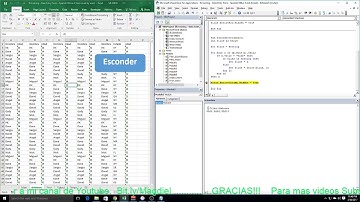 Excel VBA - Usando Union() para esconder filas y columnas