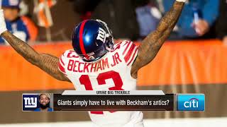 Odell Beckham Jr, Urine Big Trouble!