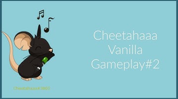 Transformice - Cheetahaaa Vanilla Firsts Gameplay #2