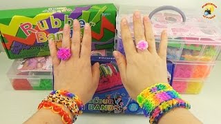 Колечко из резинок. Просто и нарядно! Плетение Loom Bands