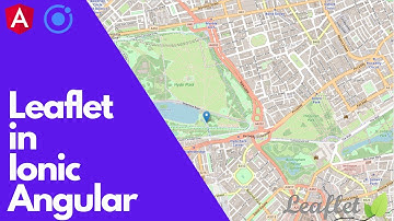 Add leaflet in Ionic Angular