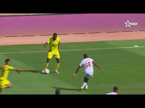 حسنية أكادير 0 2 المغرب الفاسي هدف آدم بريكا في الدقيقة 08