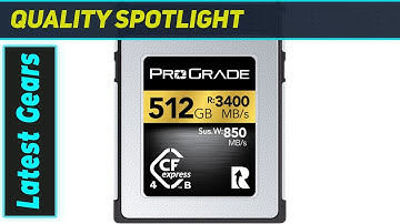 ProGrade Digital CFexpress 4.0: Best Memory Card for Pro Cameras?