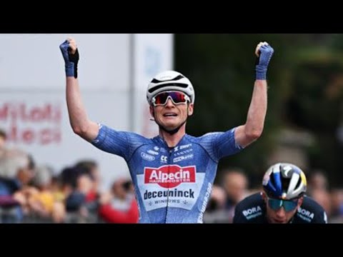 COPPA BERNOCCHI 2024 - Le Français Alex Baudin réglé au sprint par Van Tricht, Evenepoel discret
