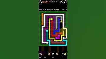 How To Solve Flow Free Jumbo Rectangle Pack Level 49 12x15 Board Walk Through Solution Walkthrough