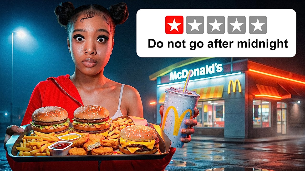 Testing EVERY Fast Food Drive Thru After Midnight