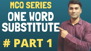 One Word Substitute I MCQ on One Word Substitute I One word for many words screenshot 5