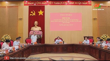Giao ban công tác nội chính, cải cách tư pháp, phòng chống tham nhũng, tiêu cực và công tác tôn giáo