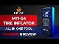 Portable Battery Tyre Inflator Review + Demo | Digital Display & Multi-Function | MKAT LAUNCH INDIA