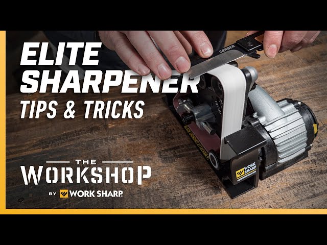 Elite Knife Sharpening Solution - Work Sharp Sharpeners