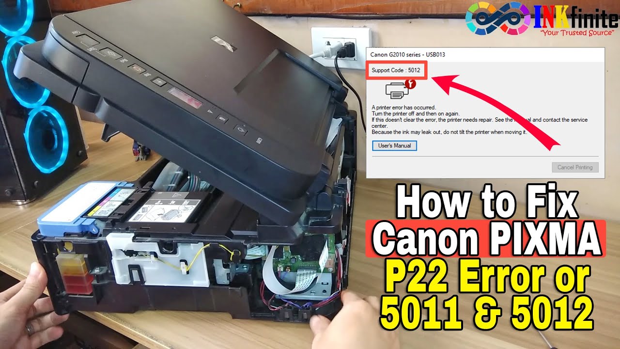 Canon g2415 ошибка p07. Принтер ошибка 22. Ошибка 5011 Canon. Canon 5011 Error. Ошибка принтера 5200.
