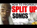 How To Properly SPLIT UP A SONG | Music Publishing 101