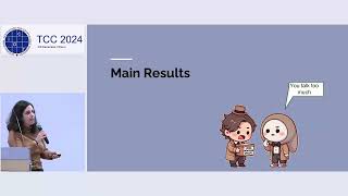 Kolmogorov & One-Way Functions - Talk 55 Tcc 2024