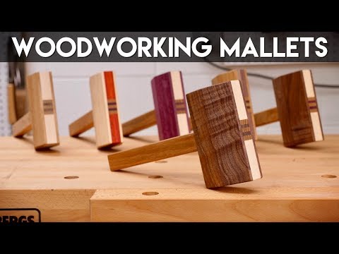 Make A Mallet From Scrap Wood | How To - Woodworking / DIY / GIVEAWAY!