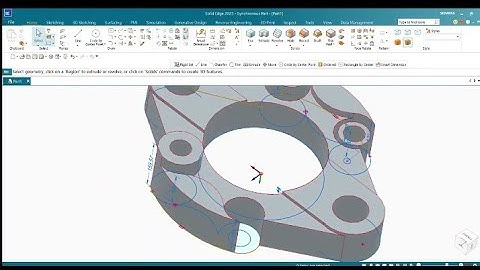 "Solid Edge 2025 Beginner’s Tutorial | 3D Modeling Made Simple 🎯"