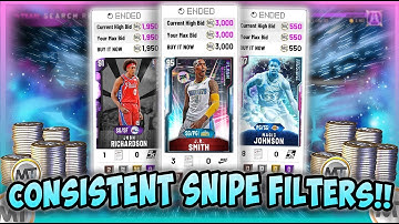 NBA2K20 BEST CONSISTENT FILTERS TO USE TO MAKE QUICK MT!!! USE THESE NOW - SNIPES EVERY MINUTE!!