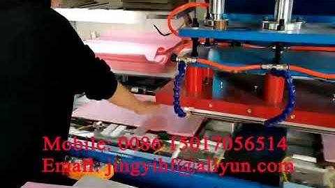 PP file binder folder heat press welding machine