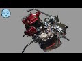 Rebuilding Honda CRM 250 Engine in 10 Minutes