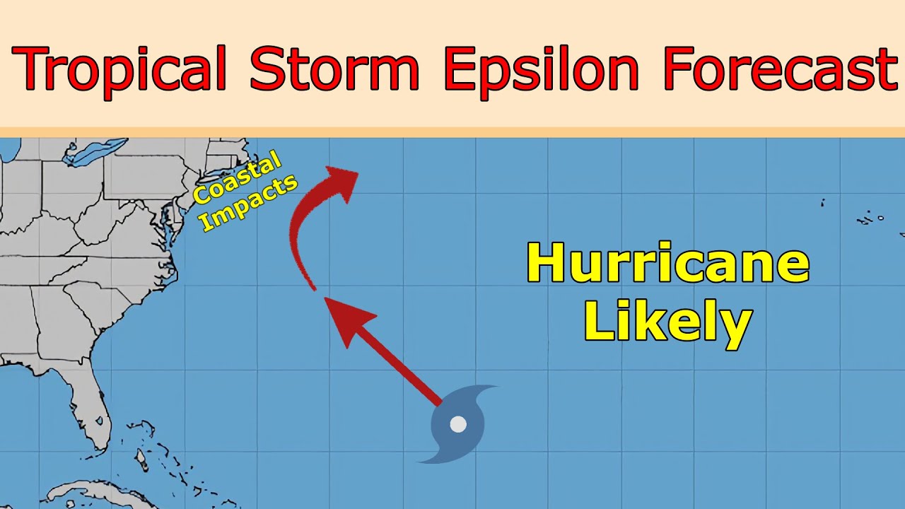 Tropical Storm Epsilon Forecast