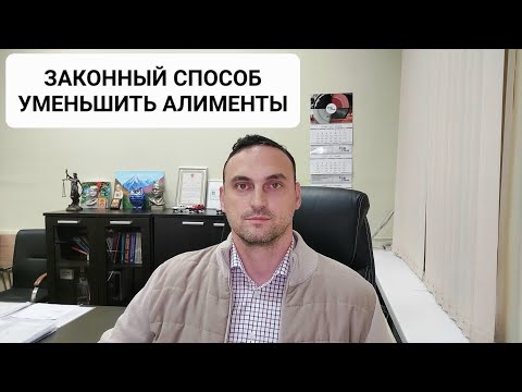 Законный способ уменьшить алименты