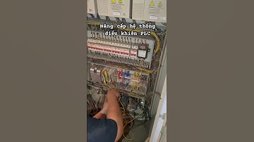Nâng cấp hệ thống điều khiển PLC #techx #dieukhientudong #tudonghoa #electrical #electrician