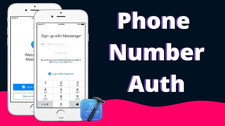 Swift: Phone Number/SMS Auth Tutorial (Xcode, Firebase, iOS) – 2022 Tutorial