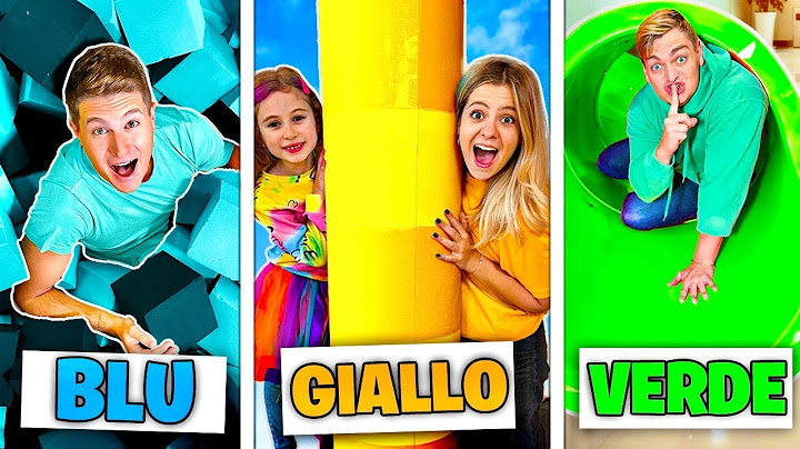 NASCONDINO NEL TUO COLORE AL PARCO GIOCHI GIGANTE CON I NOSTRI AMICI!🫣