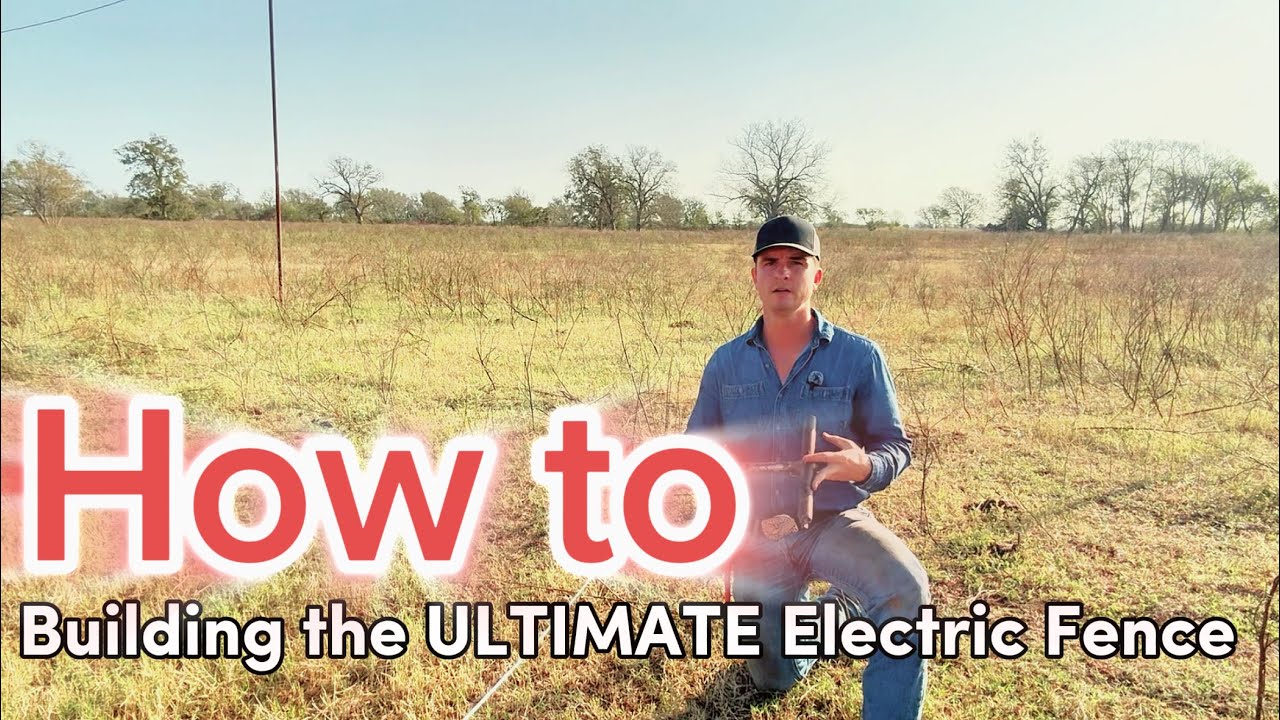 How to Build the Ultimate Electric Fence | Next Generation Electric Fence for Cattle
