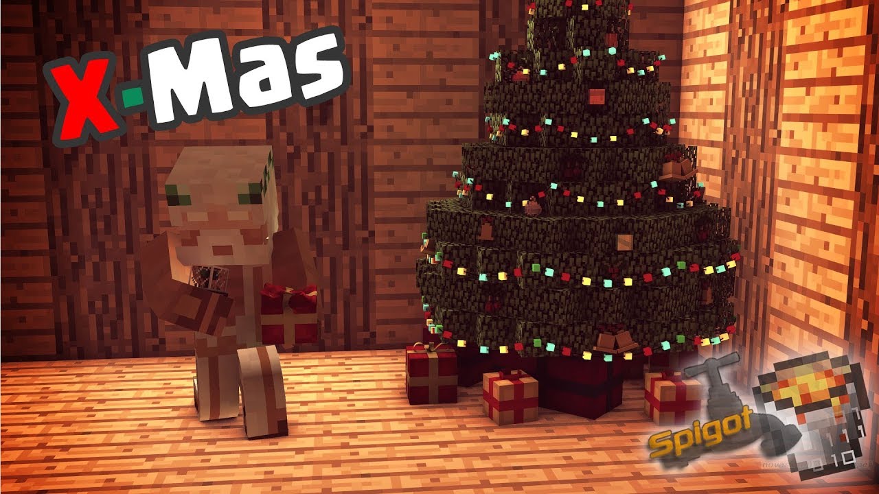 Minecraft Plugin Tutorial: X-Mas: Upgradeable Christmas Tree Event ...
