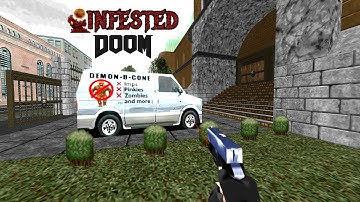 T64 Weapons - Infested : Demon Exterminator | Doom Mod | 4K