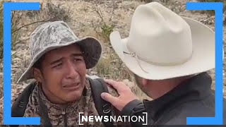 'They left me: ' Migrant abandoned by cartel rescued after days alone | NewsNation Now