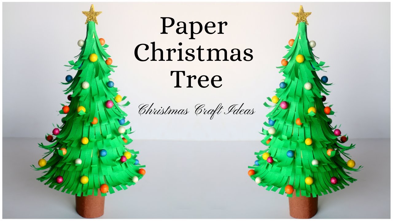 5 Easy Paper Christmas Tree Crafts for Kids | Kids Activities Blog