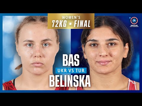 Alla BELINSKA UKR Vs Nesrin BAS TUR WORLD WRESTLING CHAMPIONSHIPS 2025 Gold Medal WW 72Kg