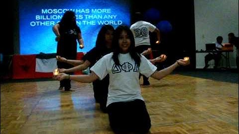 UWF Cultural Explosion: UWF Delta Phi Lambda, Candle Dance