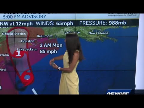 Tropical Storm Beryl is still expected to strengthen more tonight - YouTube