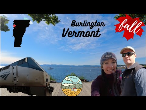 Burlington Vermont in Fall: Essex Junction Train Station Amtrak Vermonter: Let New Adventures Begin!