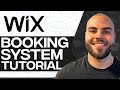 Wix Bookings Tutorial 2024: How To Use Wix Booking System