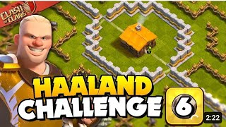 Easily 3Star Card Happy - Haaland challenge #6 (clash of clans)