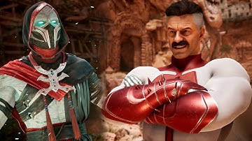MK1 Ermac Meets Omni-Man From Invincible | All Omni-Man Vs Ermac Intro Dialogues - Mortal Kombat 1