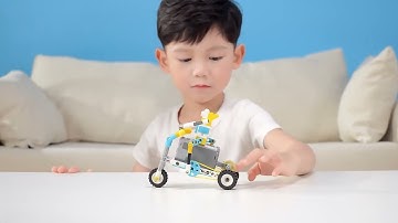 Smart Robot 72-in-1 STEM Robot Kit Building Blocks DIY Robot Programming Bricks #bricks #stem