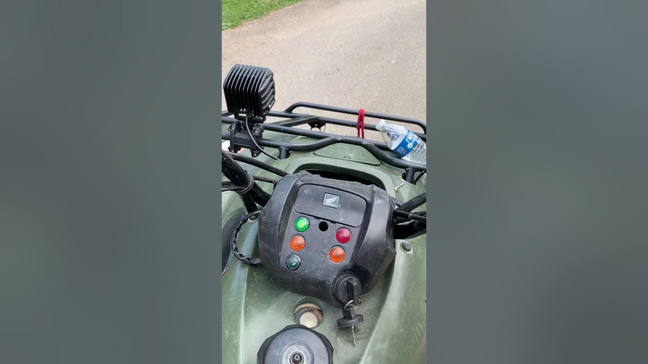 2013 420 Honda Rancher keeps stalling - YouTube