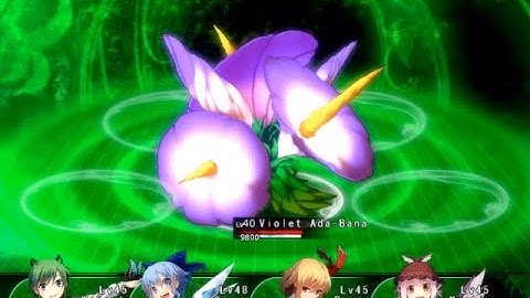 Labyrinth of Touhou 2 - Team ⑨+ VS Violet Ada - Bana