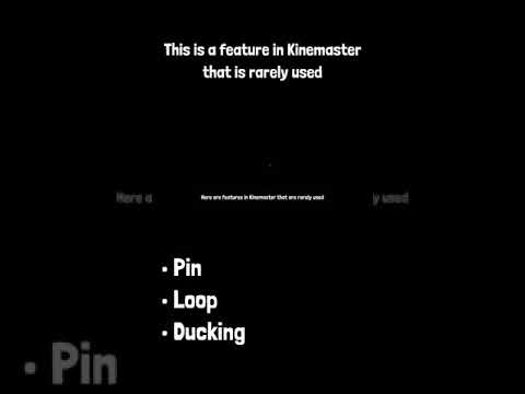 This is a feature in Kinemaster that is rarely used #shorts - YouTube