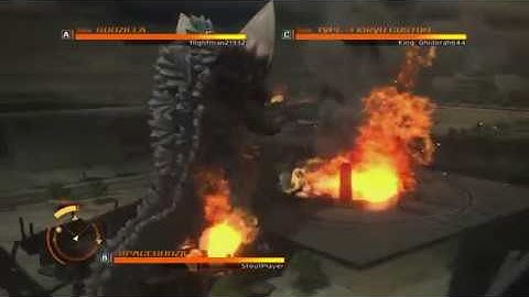 GODZILLA PS4 : SpaceGodzilla vs Kiryu vs Godzilla