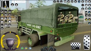 Indian Army Soldiers Transport Truck at Border Game | Indian Army Truck Game - Android Gameplay screenshot 4