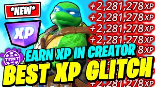 *UPDATED* How to EASILY Earn XP in Creator Made Islands *BEST XP GLITCH* in Fortnite TMNT Chapter 5