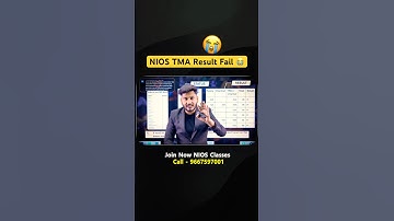 NIOS TMA Result Fail 😭